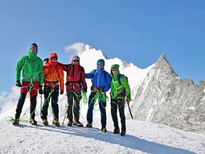Sechs Älbler waren in den Alpen unterwegs. Foto: Keinath Foto: Schwarzwälder Bote
