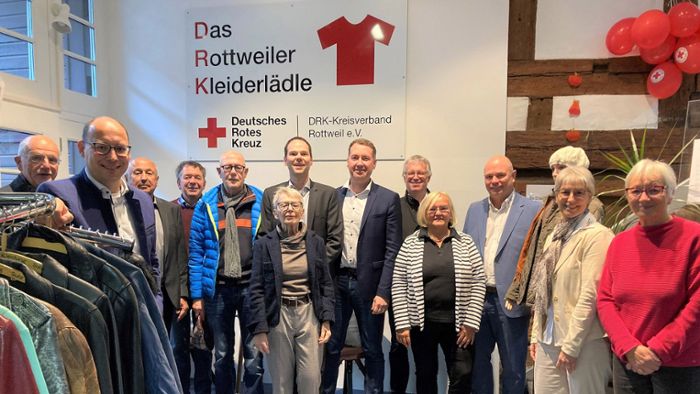Kreis CDU besucht DRK Kleiderlädle