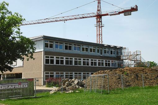 Große Investitionen wie den Umbau des Schulzentrums schultert die Stadt Rosenfeld.  Foto: Hertle Foto: Schwarzwälder Bote