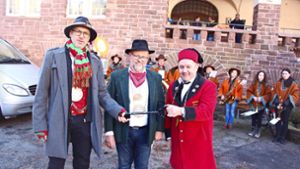Narren übernehmen das Rathaus in Bad Rippoldsau-Schapbach