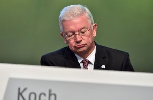 Roland Koch will nach seinem Ausscheiden als Vorstandschef des Bilfinger-Konzerns nicht in die Politik zurück.  Foto: dpa