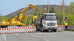 Kein Verkehrschaos  wegen Arbeiten in Blumberg