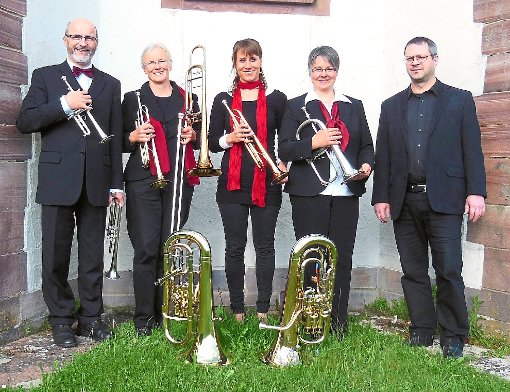 Tromba grazia spielt in der Sulzer Stadtkirche. Foto: Ensemble Foto: Schwarzwälder-Bote