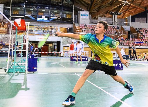Als dreifacher Baden-Württembergischer Meister wurde Denis Popp aus Fluorn-Winzeln inzwischen in den D-Kader (Jahrgang 2002) des Deutschen Badmintonverbandes berufen. Foto: Frei Foto: Schwarzwälder-Bote