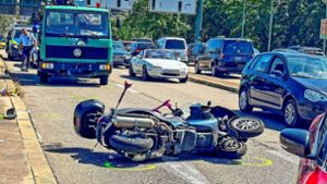 Rollerfahrer wird in Offenburg schwer verletzt