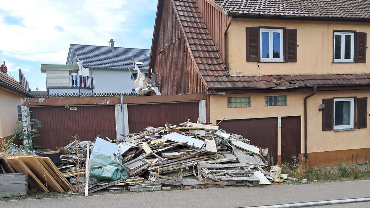 Müll in Waldmössingen: Krempel liegt seit fast drei Jahren herum