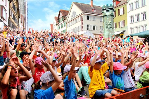 Vom 29. Juli bis 4. August verwandelt sich die Hechinger Innenstadt in eine Zauberwelt für Kinder. Foto: Archiv Foto: Schwarzwälder Bote