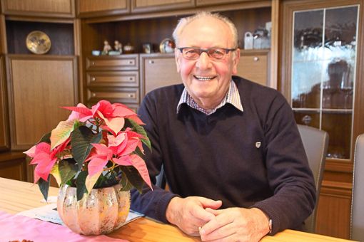 Albert Hammel wird heute 80 Jahre alt.  Foto: Heinig Foto: Schwarzwälder Bote