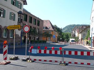 Die Ortsdurchfahrt von Bad Liebenzell musste grundlegend saniert werden.  Foto: Krokauer