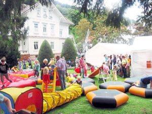 Für die Kleinen wird auf dem Bad Herrenalber Klosterfest am 3. und 4. August jede Menge Spaß geboten. Foto: Tourismus  und Stadtmarketing Bad Herrenalb