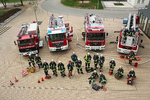 Technisch ist die Feuerwehr Rosenfeld auf dem neuesten Stand, doch die Personaldecke wird dünn. Foto: Archiv