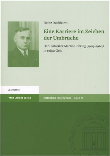 Die Biografie des gebürtigen Ostdorfers Martin Göhring ist jetzt im Franz-Steiner-Verlag erschienen. Foto: Schwarzwälder Bote