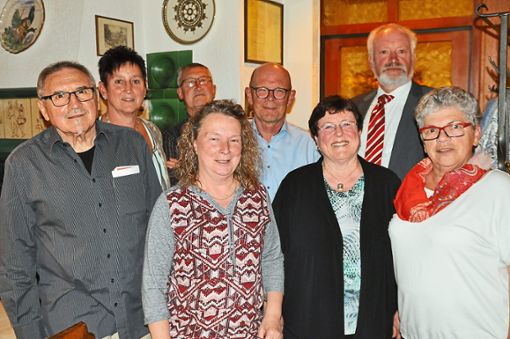 Die wiedergewählten Vorstandsmitglieder des SPD-Ortsvereins Hornberg Fotos: Stangenberg Foto: Schwarzwälder Bote