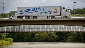 Mehr Lastwagen wegen Stuttgart
