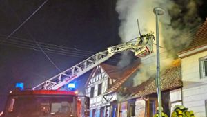 Feuerwehr rückt zu Brand in der Buchstraße aus