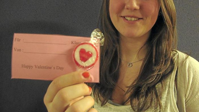 Zum Valentinstag: Realschüler schenken sich 