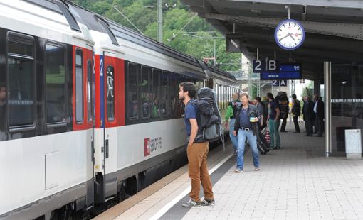Ab Montag müssen sich Fahrgäste der Gäubahn auf Verzögerungen einstellen. (Symbolfoto) Foto: Hopp