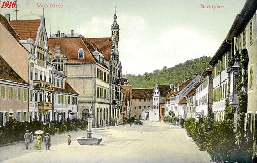 Das beschauliche Stadtbild von Wolfach imponierte.                                                              Foto: Haas