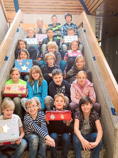 Schüler der Goßweiler-Förderschule waren wieder fleißig.  Foto: Schule Foto: Schwarzwälder-Bote