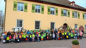 Aktion in Baisingen: Landschaftsputzete mit über 100 Helfern
