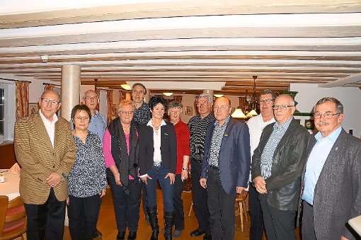 In der Hauptversammlung des Junginger Albvereins wurden zahlreiche treue Mitglieder geehrt.  Foto: Stopper Foto: Schwarzwälder-Bote
