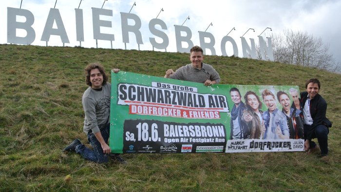Dorfrocker spielen beim Schwarzwald-Air 
