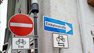 In Schwenningen werden weitere Einbahnstraßen für Fahrradfahrer geöffnet. Foto: Stadt VS