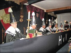 In Grosselfingen tagt am 23. Februar das Narrengericht.  Foto: Privat