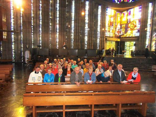 In der Krönungskirche  feierten die Schapbacher Senioren  eine Maiandacht. Foto: Weis Foto: Schwarzwälder Bote