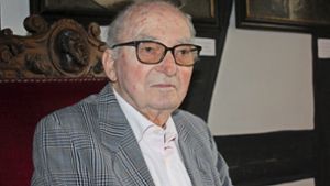 Siegfried Esslinger feiert seinen 90. Geburtstag