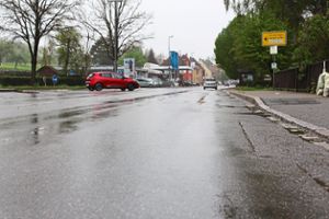 Wenn die Sanierung der Schaffhauser Straße abgeschlossen ist, soll die Straßenbreite nur noch 6,75 Meter betragen. Foto: Archiv Foto: Schwarzwälder Bote