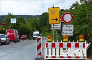 Ab Donnerstag ist die Straße zwischen Freudenstadt und Friedrichstal für den Verkehr in beide Richtungen gesperrt. Foto: Helena Franze