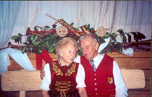 Altortsvorsteher Hugo Ketterer und seine Frau Erika feiern  in Unadingen ihre diamantene Hochzeit.   Foto: Helmut Rosenstiel Foto: Schwarzwälder-Bote