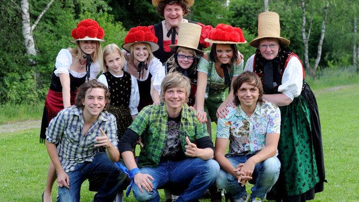 Schwarzwaldmarie feiert mit den Dorfrockern