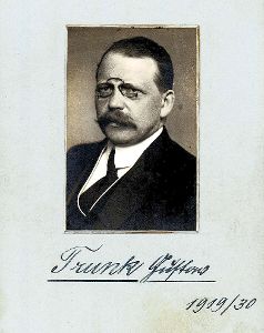 Drei mal hintereinander wurde Gustav Trunk zum Oberhaupt der Republik Baden gewählt.                      Foto: Archiv